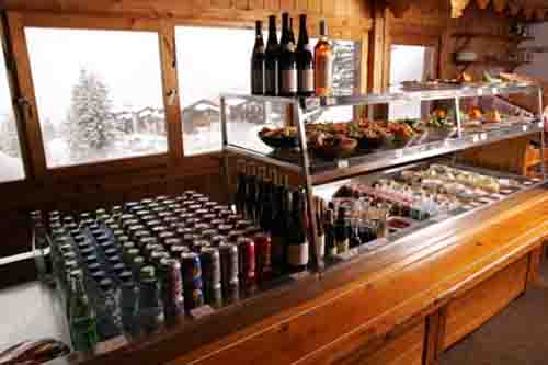Bar, Self-Restaurant d'altitude (73, Savoie)