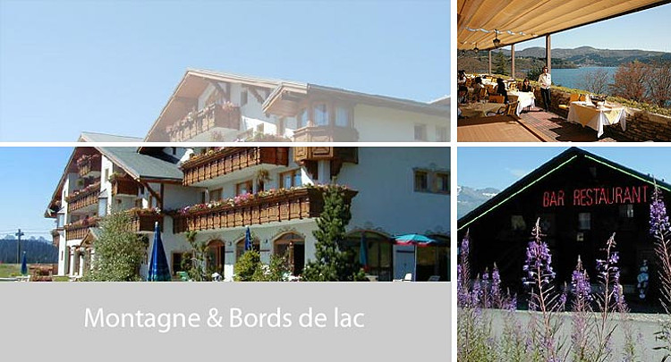 bords de lac : restaurants et hôtels à la vente en bord de Lac du Bourget et d Annecy